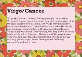Cancer and virgo friendship and romantic compatibility are high on the astrological chart. Cancer Compatibility With Virgo Cancerwalls
