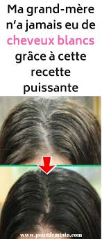 Ma Grand Mere N A Jamais Eu De Cheveux Blancs Grace A Cette Recette Puissante Cheveux Blanc Recette Gris Grandmere Natu Hair Color Auburn White Hair Hair