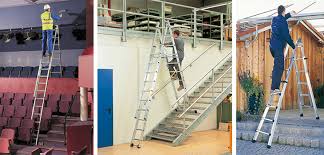 Here's how we did it! Using Combination Ladders On Stairs Browns Ladders