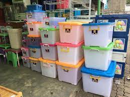 Adapun rak yang kami pasarkan tidak hanya rak besi, namun juga. Box Container Serbaguna 140l 1320 Gajah Plastik Lazada Indonesia