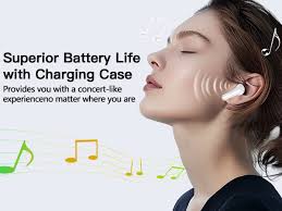 Amazon.com: Lanteso Wireless Earbuds, Bluetooth Ear Buds with Mics Clear  Call Touch Control IPX5 Waterproof in Ear Headphones with Bass Sound for  iPhone Android,Workout (P3 PRO) : Electronics