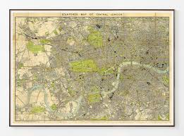 Create your london travel guide! Stanford S Map Of Central London 1897 Majesty Maps Prints