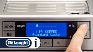 Your primadonna exclusive esam 6900 coffee machine should always deliver a perfect coffee. How To Customise The My Coffee Quantity On Your De Longhi Primadonna Xs Etam 36 365 Coffee Machine Youtube