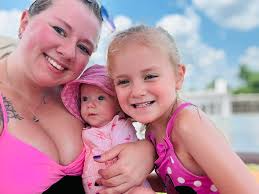 This years photo shoot!! Had to slide in my big girl too!🩷🩷🩷