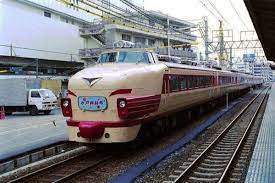 485系臨時特急 水戸梅林号 列車 鉄道 写真 jr 西日本