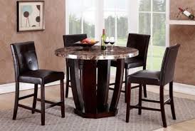 Wyndahl counter height dining table and 4 barstools set. Gtu Furniture Faux Marble Top Dining Table Set Offers Luxury And Elegance At A Price You Round Dining Table Sets Counter Height Table Sets Dining Table Marble
