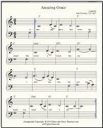 Sync your beginner piano sheet music to our free ios, android, or desktop apps for easy organization, markup, transposition, and. Free Printable Music Sheets Amazing Grace Solos And Duet For Piano