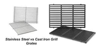 Many barbecue enthusiasts recommend peanut oil due to its high smoke point and low viscosity. Stainless Steel Vs Cast Iron Grill Grates Weber Grill Replacement Parts