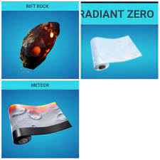 (there are no maintenance fees with this plan not even for the cost of electricity) What Happned To The Radiant Zero And Meteor Wraps And The Rift Rock Backbling Fortnitebr