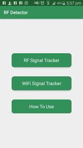 This product is a professional radio wave detection device, which has high sensitivity. Rf Signal Detector Rf Detector For Android Apk Download