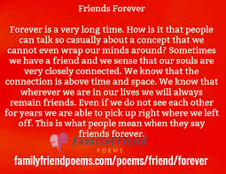 Family Friend Poems Forever Friends Poems Friend Poems Friends Forever Poems