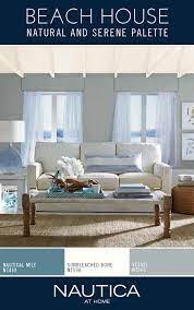 This shade, with its hint of gray, creates intimacy in the small sitting space. Regain Your Peace Of Mind And Come Home To A Welcoming Space By Incorporating A Subtle Backdrop Of Blue Balance Home Paint Colors For Home Coastal Living Rooms