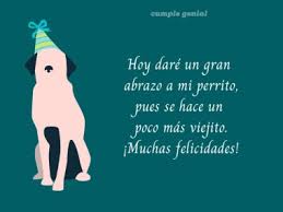 Mensajes De Cumpleanos Para Perros Cumple Genial