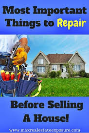 Your agent may want to price the house a little under market value. Most Important Things To Repair Before Selling A House Selling House Home Selling Tips Sell My House