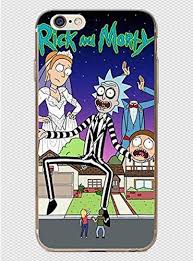 This 3d soft cover is made up of silicone is flexible, sleek and protective. Rick And Morty Phone Cases