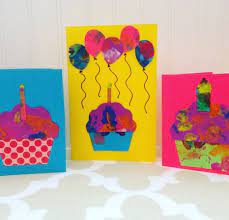 It is really creative.i made one for my friend as a birthday card and she love it.i wish we would have more templates and other designs for birthday cards. Making Cards With Toddlers Creating Greeting Cards From Toddler Art