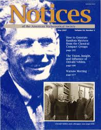 NOTICES OF THE AMERICAN MATHEMATICAL SOCIETY