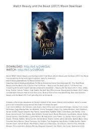 Watch emma movie on onlinemoviewatchs a young woman despite the best intentions, heedlessly meddles in people's romantic affairs as she tries to play matchmaker. Watch Free Beauty And The Beast 2017 Emma Watson Dan Stevens Luke E