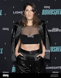 D'Arcy Carden arrives at the Lionsgate's BOMBSHELL Los Angeles Screening  held at the Regency Village Theater in Westwood, CA on Tuesday, ?December  10, 2019. (Photo By Sthanlee B. Mirador/Sipa USA Stock Photo -
