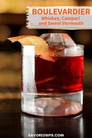 Boulevardier A Classic Cocktail Recipe In 2020 Classic Cocktails Campari Cocktails Cocktails
