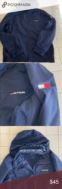 Tommy Hilfiger Yacht Jacket Windbreaker Size M In 2020 Tommy Hilfiger Jackets Tommy Hilfiger Hilfiger