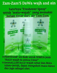 Obat penyakit, air penyembuh penyakit, baik penyakit jiea, batin atau jasmani. Khadijah Women On Twitter Zam Zam S Dawa Wajh And Ain Satu Nya Freshener Spray Untuk Mata Wajah Yg Memakai Bahan Dasar Dr Air Zam Zam Http T Co 4l8fghjwsj