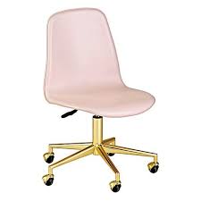 12 perfect office chairs for the girlboss in you gold desk chair cute desk chair pink office chair