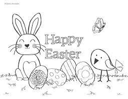 Happy Easter Colouring Page By Thirty One Easter Coloring Pages Easter Colouring Coloring Pages