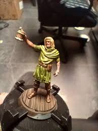 Hello everyone and thanks for adding me 🙂 I'm totally new to painting  minis and I'm looking forward to learn from you all! The picture shows my  first painted mini ever and