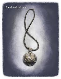 Amulet Julianos Ray Lederer Fantasy Props Amulet Fantasy Jewelry