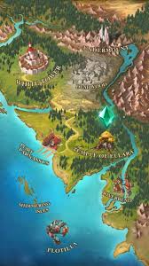 Temple Of Ellara On The Map Blades Of Light And Shadow Light And Shadow Shadow Choices Game