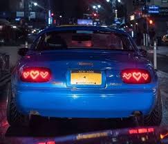 Custom Mazda Miata Mx5 Roadster Dancing Tail Lights Hearts Tokyo Tom S Mazda Miata Miata Miata Mx5