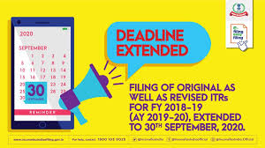 People who breach the deadline to file income tax return are still eligible for belated returns. Income Tax India On Twitter Understanding The Times That We Are In We Have Further Extended Deadlines Now The Date For Filing Of Original As Well As Revised Itrs For Fy 2018 19