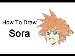 Check spelling or type a new query. How To Draw Sora Kingdom Hearts Youtube