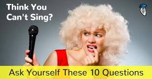 One of my best way to train singing is just like sport. Think You Can T Sing Ask Yourself These 10 Questions Musical U