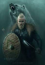Warrior, fantasy art, battle, vikings. Digital Art Ahmed Safer Art