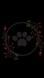 Black And Red Instagram Highlights Instagram Highlight Cover Paw Instagram Red Flowers Instagram Photo