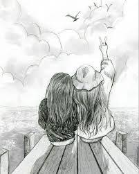 Bildergebnis Fur Best Friends Drawing Zeichenvorlagen Zeichnungen Niedliche Zeichnungen