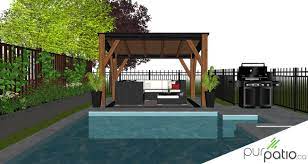 gazebo moderne mirabel gazebo patio home projects