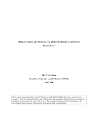 About the bureau advisory committees financial education inquiries public engagement and. Http Pubdocs Worldbank Org En 339601536162647490 Small States Vulnerability And Concessional Finance Pdf