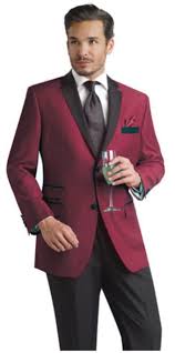 Black And Maroon Tuxedo Black And Burgundy Maroon Wine Color Tuxedo For Men Wedding Suits Men Red Tuxedo