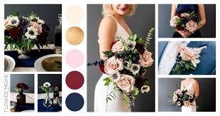 Maroon flower bouquet dark red burgundy rose flower bouquet artificial flower bouquets silk roses for bridal bridesmaids wedding. Navy And Wine Flower Packages Pinterest Style Mood Boards Flower Moxie