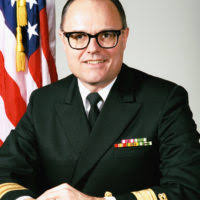 Rear Admiral (RDML) (lower half) Jon R. Ives, USN (uncovered)