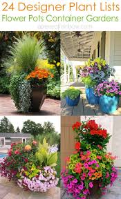 24 Stunning Container Garden Planting Ideas Patio Flower Pots Potted Plants Patio Flower Pots Outdoor