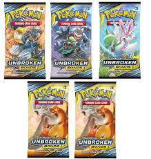 17 resultaten voor 'unbroken bonds booster'. Pokemon Sun Moon Unbroken Bonds Booster Pack X 5 Okami Cards