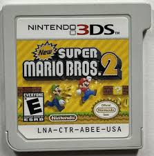 2 es el primer juego de desplazamiento lateral de mario creado especialmente para la consola nintendo 3ds. Venta De New Super Mario Bros 2 3ds Segunda Mano