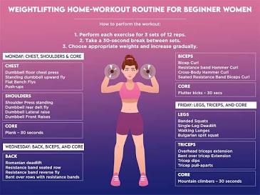 Structure of a basic strength training program, AI generated