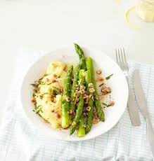 Gruner Spargel Mit Polenta Rezepte Spargelgerichte Spargel