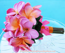 *please mention you saw this page. Beautiful Silk Flowers For Unforgettable Wedding Plumeria Bouquets