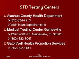 Stds What You Dont Know Can Hurt You